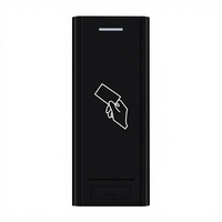 Lector de Tarjetas de Acceso ABS Impermeable al por Mayor, Doble Frecuencia RFID NFC 125kHz 13.56MHz, Protocolo ISO 14443A OSDP, Control de Acceso