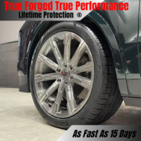 Jantes forgées personnalisées VeroX Multi-spoke 18-24 5x114.3/120 Chrome Argenté Brossé PVD pour voitures de course HR-E Rays APEX Volk TE37