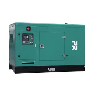 Good Price China Factory Perkins Engine 12kw 15kva Duaklir Genuair Silent Diesel Generator Set for Home Use