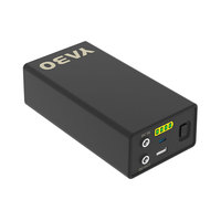 Batterie lithium-ion rechargeable 22,2 V 6400 mAh USB 45 W avec protection contre les surintensités pour outils électriques, perceuses et scies
