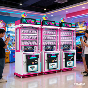 ตู้เกมส์บลายด์บ็อกซ์ - เครื่องเล่นเกมอิเล็กทรอนิกส์ขนาดใหญ่พร้อมฟังก์ชั่นสแกนโค้ดและใส่เหรียญ - Product Image 3