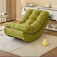 Canapé en tissu unique de style moderne pour salon, fauteuil sectionnel confortable et relaxant à compression lunaire
