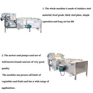 Máquina Profesional Multifuncional para Lavar y Pelar Frutas y Verduras, Hecha en China - Product Image 6