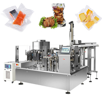 Pochette rotative automatique pour aliments, viande, appareil d'emballage sous vide, avec sachets préfabriqués, ml