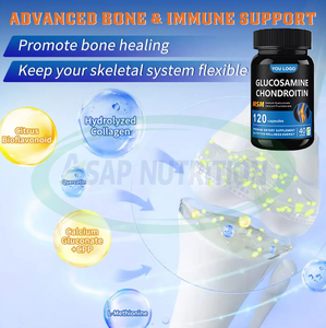 Complément articulaire et osseux OEM/ODM <span class=keywords><strong>Glucosamine</strong></span> et Chondroïtine MSM HCl 500mg 1500mg 800 MSM Calcium <span class=keywords><strong>Glucosamine</strong></span> Chondroïtine en capsules - Product Image 3