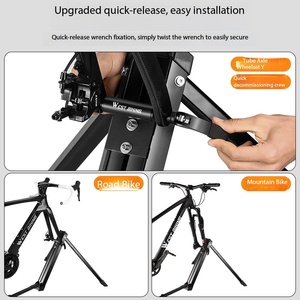 <span class=keywords><strong>Rodillo</strong></span> de Entrenamiento Magnético Silencioso con Diseño de Reducción de Ruido, Soporte Plegable <span class=keywords><strong>para</strong></span> Ciclismo en Interiores <span class=keywords><strong>para</strong></span> Entrenamiento en Todo Tipo de Clima - Product Image 4