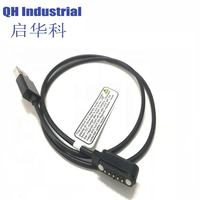 Connecteur de charge pour montre connectée, câble USB à broches Pogo 4 broches, pas de 2,0 mm, mâle et femelle