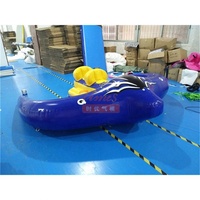 Komersial Inflatable Ikan Terbang Towable Tabung Air untuk Olahraga Air