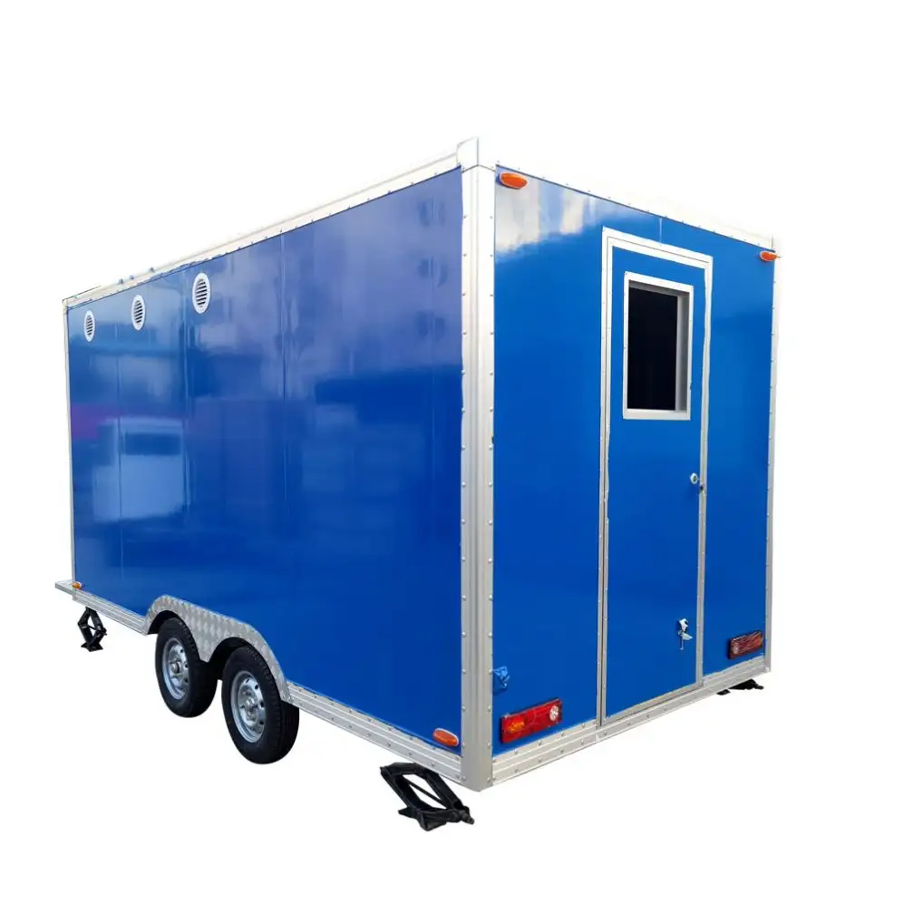TUNE blau farbe 13 fuß große größe neues professionelles design schnellrestaurantwagen mobiler foodtruck zum verkauf