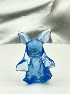 Vente en gros de sculptures de pierres de guérison naturelles en cristal, sculptures de dessins animés en fluorite, Pokémon Pikachu, Bulbasaur - Product Image 5