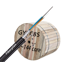 FiberPlan prix d'usine FTTX FTTR antenne autoportante extérieure GYTC8S GYFTC8S GYTC8A câble à fibre optique FTTX