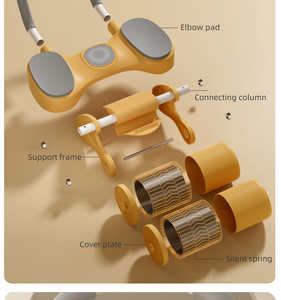 HACFIT Roue à rouleaux pour l'abdomen Équipement d'exercice 4 roues <span class=keywords><strong>Ab</strong></span> Rouleau abdominal ergonomique innovant - Product Image 4