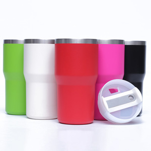 20oz Christmas Gifts Insulated Stainless Steel Vacuum Tumbler Mug for <b>Large</b> Capacity Camping Use Customize Color - Product Image 3
