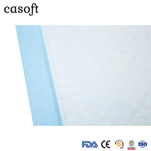Casoft 60x90 <span class=keywords><strong>OEM</strong></span> nhà sản xuất 60x90 thấm giường dưới Pad chăm sóc người lớn Y Tế BệNh Viện điều dưỡng dùng một lần underpads - Product Image 5
