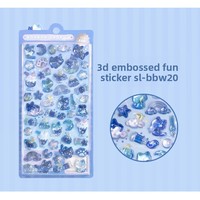 Pegatinas Metálicas 3D con Diseños de Animales y Naturaleza, Marca BBW MIMIBOX, Disponibles para Envío Rápido