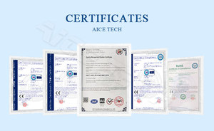 Thermomètre infrarouge numérique laser Aice Tech ABSD-PT-3014 sans contact haute précision IP65 50ms de réponse boîtier en acier inoxydable - Product Image 6