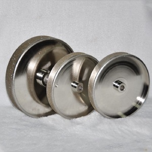 Muela abrasiva CBN de 10 pulgadas para afilador de cuchillos <span class=keywords><strong>Tormek</strong></span> <span class=keywords><strong>T8</strong></span>, diámetro de 10 ", de 250mm tamaño de grano, esquina redondeada 600 # - Product Image 5