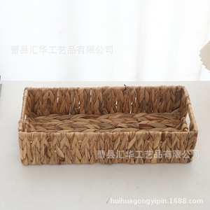Hot-selling cross-border <b>storage</b> boxes, gourd grass woven <b>storage</b> boxes, desktop organizers, handmade <b>storage</b> <b>baskets</b> - Product Image 3
