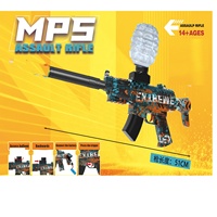 Pistola de Bolas de Gel MP5 KK Nueva, Pistola de Bolas Eléctrica de Alta Velocidad Recargable, Automática, de Material Suave para Niños