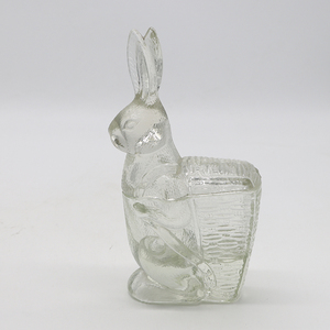 Thiết Kế Sáng Tạo Màu Xanh Lá Cây Rõ Ràng Thỏ Nến Thủy Tinh Chủ Sở Hữu Cho Trang Trí Nội Thất Nến Đứng Giáng Sinh Nhân dịp - Product Image 3