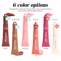 Gloss à lèvres liquide minéral hydratant longue tenue, waterproof, végan, haute pigmentation, fini brillant, marque privée