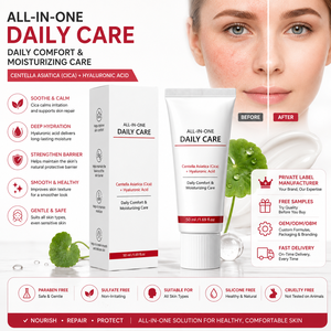 Crema Facial Ligera, Hidratante, Iluminadora, Reafirmante, Antienvejecimiento y Nutritiva, 50 ml, No Grasosa, para Todo Tipo de Piel - Product Image 1
