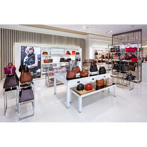 กระเป๋าหนังสำหรับโชว์เคสสีทองเป็นมิตรต่อสิ่งแวดล้อมสำหรับตู้โชว์สินค้าผลิตตามสั่ง - Product Image 3