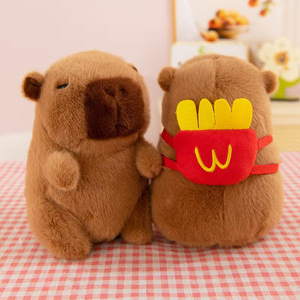 Peluches Capybara pour machine à griffes, poupées en peluche, poupées en tissu, vente en gros d'usine - Product Image 1