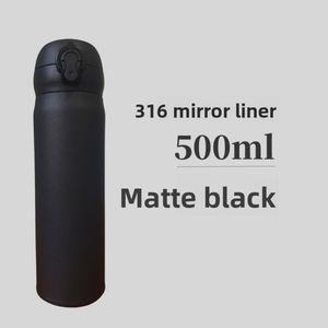 Gobelet isotherme à double paroi en acier inoxydable 316, avec couvercle rabattable, pour voiture, bureau, cadeau d'affaires, gobelet à eau sous vide - Product Image 1