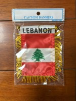 Expédition rapide - Mini drapeau palestinien à suspendre à la fenêtre de la voiture, petit drapeau pour la décoration du rétroviseur, nouveauté