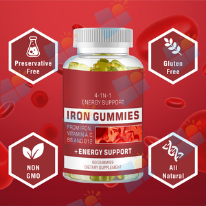 Suplemento <span class=keywords><strong>de</strong></span> <span class=keywords><strong>Hierro</strong></span> 4 en 1 con Vitaminas A, C, B6 y B12, Fórmula Personalizada <span class=keywords><strong>para</strong></span> Niños y <span class=keywords><strong>Adultos</strong></span>, Apoyo Energético, Marca Privada OEM/ODM - Product Image 4