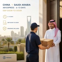 Service de transit de fret DDP porte-à-porte approuvé par les douanes saoudiennes Chine-Jordanie, transport routier international + express pour marchandises spéciales 45-50