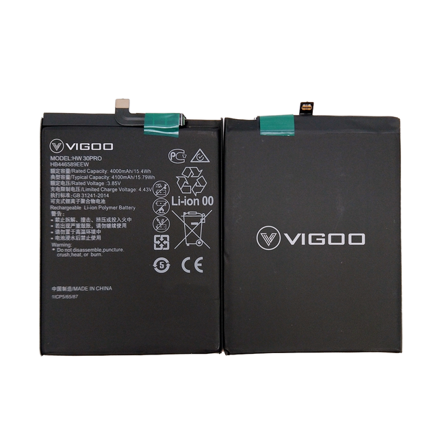For Nova 6 4G V30 Pro Mobile Phone Battery HB446589ECW in Stock