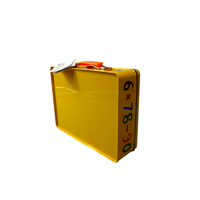 Boîte à lunch rectangulaire en forme de boîte de conserve promotionnelle / Boîte de conserve de qualité alimentaire avec design personnalisé