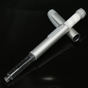 Corps de stylo réutilisable OEM (vide) |   Texture mate premium |   Numérotation externe |   Fenêtre à échelle personnalisée - Product Image 3