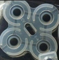 WEIAI Coussin en caoutchouc conducteur en silicone de haute qualité pour la manette PS3 Dualshock 3, coussin de contact en caoutchouc pour boutons