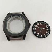 Boîtier de montre étanche en acier inoxydable 42 mm, accessoires de modification, coque de montre mécanique automatique compatible avec le mouvement NH35/NH36