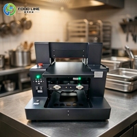 Imprimante à gâteau 3D portable à plat, format A3 A4, encre comestible, AC 110V