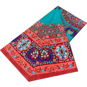 Tissu Imprimé <span class=keywords><strong>Pagne</strong></span> Africain Original Tissu Patchwork Jacquard Fabrication Artisanale Loincloth 100% Coton Peigné <span class=keywords><strong>6</strong></span> <span class=keywords><strong>Yards</strong></span> - Product Image 3