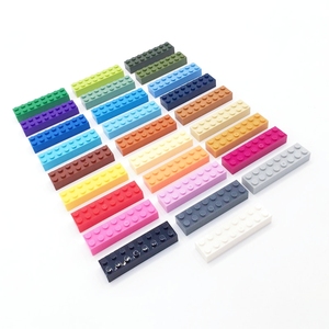 Bloques de Construcción Educativos Compatibles con BLOCKMOC 3007, Ladrillo 2x8, Clásicos, para Mayores de 6 Años, de Plástico, para Bricolaje, Certificados por ASTM - Product Image 1
