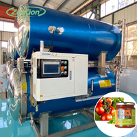 Autoclave à immersion sous vide ZONGON OEM Zhucheng pour la stérilisation des produits alimentaires