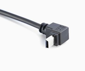 टाइप-सी से मिनी यूएसबी 2.0 90 डिग्री डेटा चार्जिंग ओलेग केबल संपर्क लाइन - Product Image 3