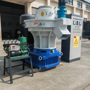 Anillo vertical de alta eficiencia muere 55kw 90kw 110kw 132kw 160kw máquina de pellets para hacer pellets de madera Molino de producción de pellets de madera - Product Image 3