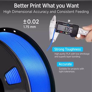 Filaments For <b>3D</b> PrinterPLA ABS TPU PETG Filament <b>3D</b> <b>Printer</b> 1.75mm - Product Image 2