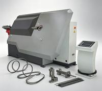 Cintreuse de barres d'armature CNC entièrement automatique à commande servo pour la découpe et le pliage des barres d'acier sur les chantiers de construction