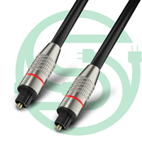 Câble audio optique numérique, cordon Toslink en fibre optique mâle-mâle, compatible avec le home cinéma, la barre de son, la télévision, la PS4, la Xbox