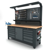 Armoire industrielle robuste Proline Plus+ Combo 2002 |   Construction en acier de qualité supérieure OEM/OBM |   Capacité de charge de 1000 kg |   Modulaire
