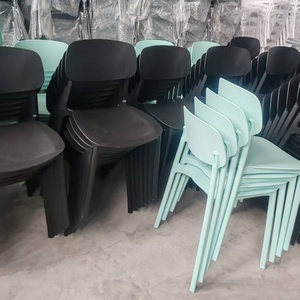 <strong>On</strong> <strong>Sale</strong> Wholesale Plastic <strong>Chair</strong> Without Arms Monoblock Stackable Dining <strong>Chairs</strong> Commercial Polypropylene Restaurant <strong>Chair</strong> - Product Image 3