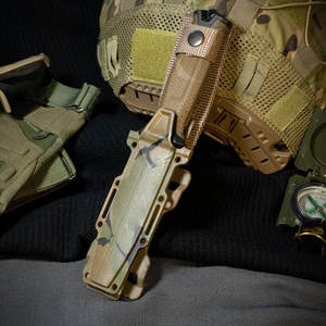 Coltello da caccia da campeggio tattico da campeggio all'aperto venduto a caldo del produttore lama fissa in acciaio inossidabile fodero per finestra - Product Image 6