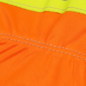 Sarung Tangan Kerja Keamanan Visibilitas Tinggi Kulit dengan Strip Reflektif Hi-Vis untuk Konstruksi Industri dan Pekerjaan Luar Ruangan - Product Image 6